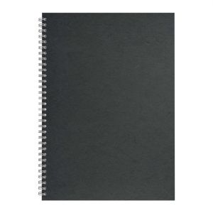 A3 Posh Pig White Paper 35lvs Black Silk