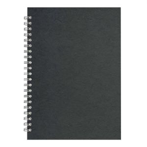 A4 Posh Pig White Paper 35lvs Black Silk
