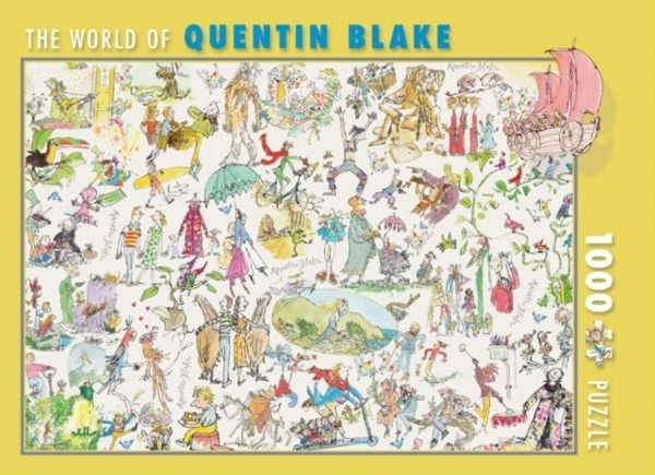 The World of Quentin Blake 1000 Piece Jigsaw Puzzle