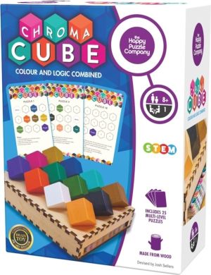 Chroma Cube Colour & Logic Wooden Game