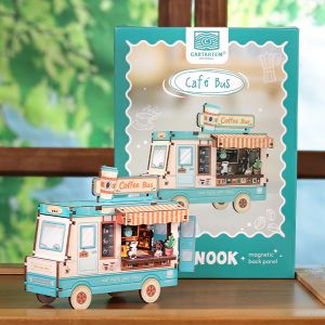 Mini Mini Book Nook: Cafe Bus