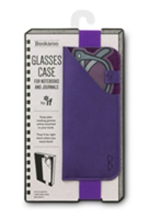 Bookaroo Glasses Case - Purple