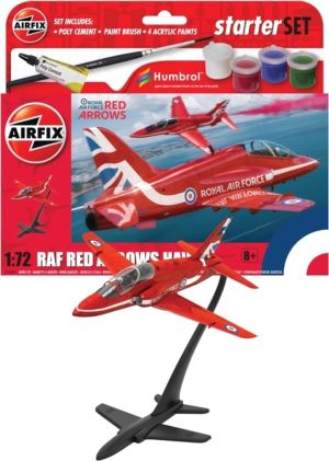 Airfix STARTER SET - RED ARROWS HAWK Model Toy