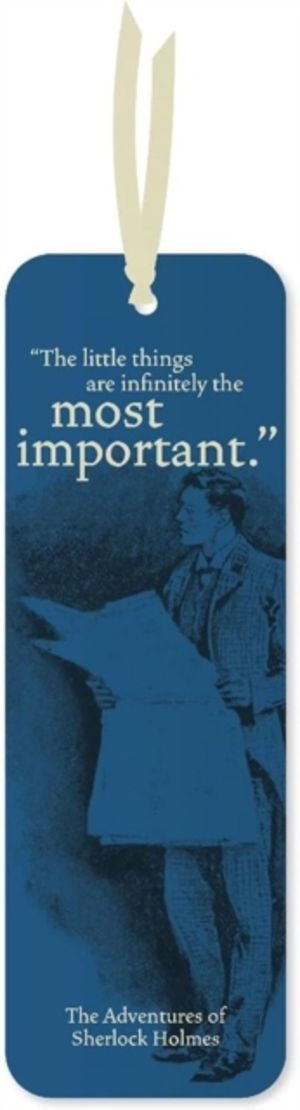 Bookmark Paper - Pulteney Press (Sherlock Holmes)