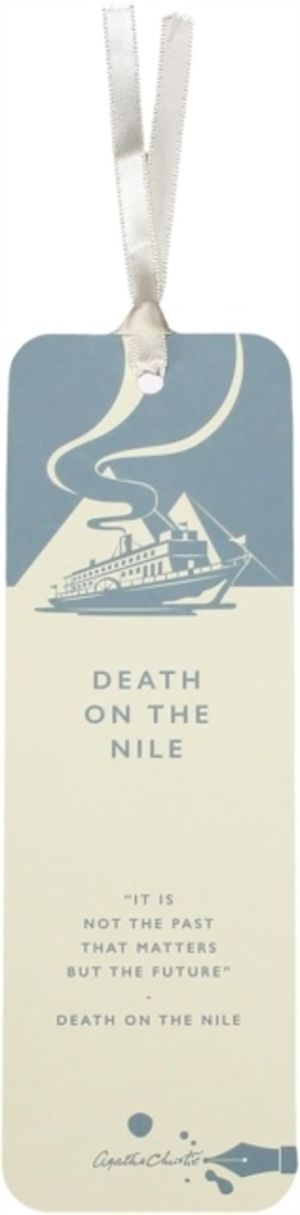 Bookmark Paper - Agatha Christie (Death on Nile)