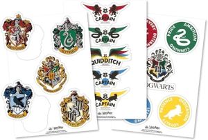 Sticker Sheet - Harry Potter (House Pride)