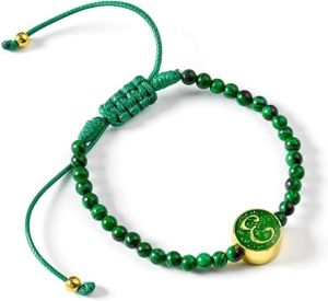 Wicked Elphaba Green Malachite Friendship Bracelet