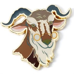 Wicked For Good Dr Dillamond Pin badge