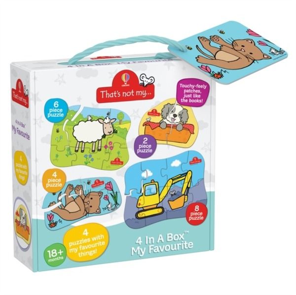 That's Not My.....4 In 1 Puzzle My Favourites