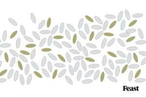 100% Cotton Guardian Tea Towel Rice