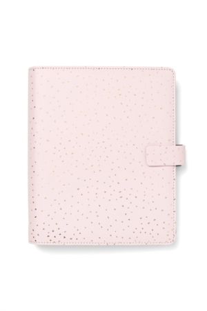 A5 Confetti Rose Quartz Organiser