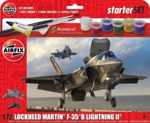 Airfix STARTER SET - LOCKHEED MARTIN F-35B LIGI Model Toy