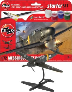 Airfix STARTER SET - MESSERSCHMITT BF109F-4 Model Toy