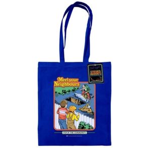Steven Rhodes (Meet Your Neighbours) Bright Royal Tote Bag