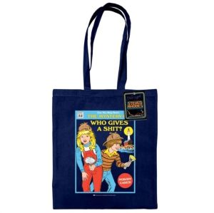 Steven Rhodes (The Mystery) French Navy Tote Bag