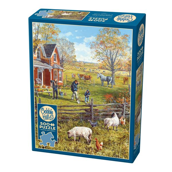 Young Family Farm, Pussel, 500 bitar, Cobble Hill