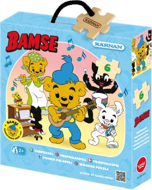 Askpussel 6 bitar - Bamse Musik