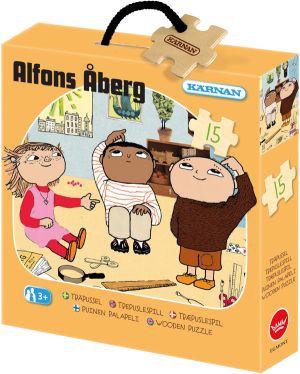 Askpussel 15 bitar - Alfons Åberg uppfinner