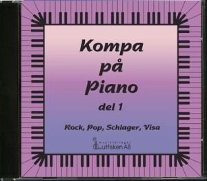 Kompa på piano del 1 CD