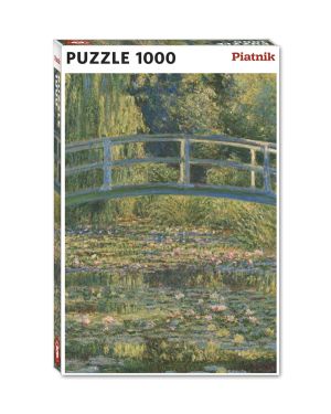 Monet, Näckrosdammen, Pussel, 1000 bitar, Piatnik