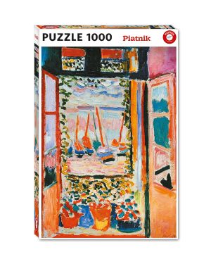 Matisse, Öppet Fönster, Pussel, 1000 bitar, Piatnik