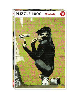 Banksy, Roller Chimp, Pussel, 1000 bitar, Piatnik