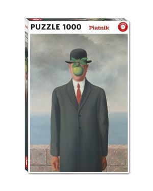 Magritte, Människosonen, Pussel, 1000 bitar, Piatnik