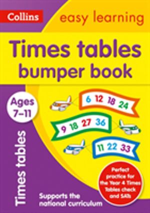 Times Tables Bumper Book Ages 7-11 - Prepare for School with Easy Home Lear