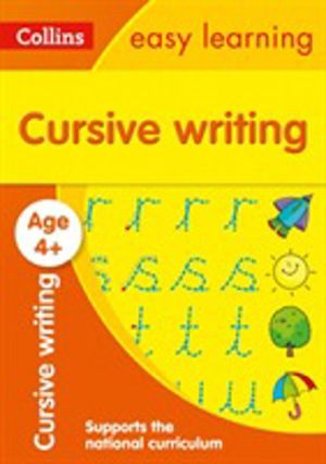 Cursive Writing Ages 4-5 - Ideal for Home Learning