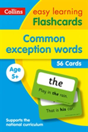 Common Exception Words Flashcards - Ideal for Home Learning