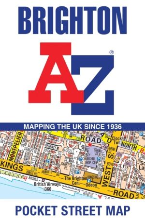 Brighton A-Z Pocket Street Map - Accurate Street Map for Easy Navigation
