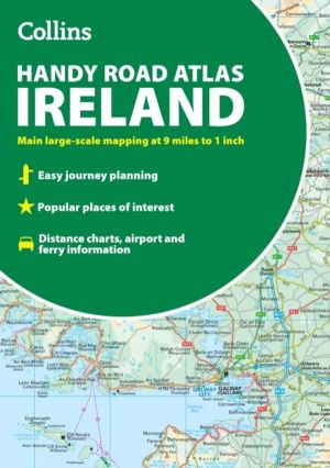 Collins Handy Road Atlas Ireland - Clear and Detailed Map of Ireland in a H