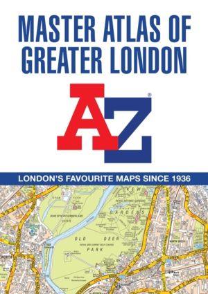 -Z Master Atlas of Greater London - Detailed and Accurate Iconic Street Map
