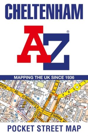 Cheltenham A-Z Pocket Street Map - Accurate Street Map for Easy Navigation