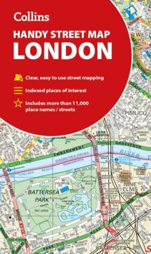 Collins London Handy Street Map - Discover New Places in London