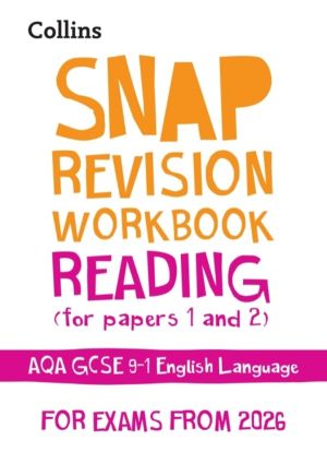 AQA GCSE 9-1 English Language Reading (Papers 1 & 2) Workbook - Ideal for t