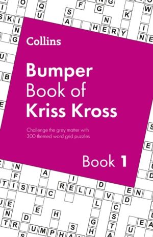 Collins Bumper Book of Kriss Kross book 1 - 300 Themed Word Grid Puzzles