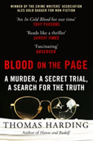Blood on the Page - WINNER of the 2018 Gold Dagger Award for Non-Fiction