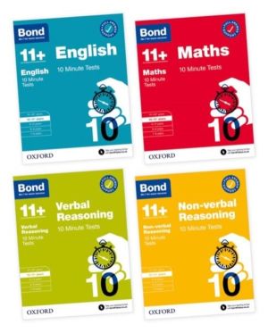Bond 11+ 10 Minute Tests Bundle for Age 10-11+ | For 2026 GL Assessment & o