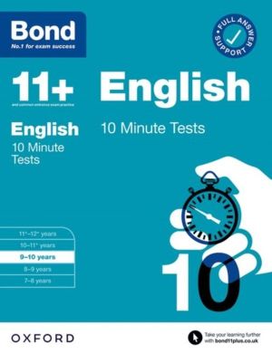 Bond 11+ English 10 Minute Tests for Age 9-10 | For 2026 GL Assessment & ot