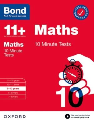 Bond 11+ Maths 10 Minute Tests for Age 9-10 | For 2026 GL Assessment & othe