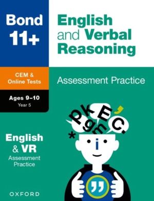 Bond 11+ CEM English & Verbal Reasoning Assessment Papers 9-10 Years (now C