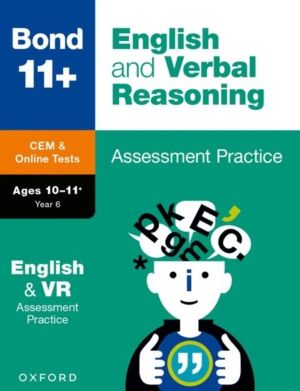 Bond 11+ CEM English & Verbal Reasoning Assessment Papers 10-11 Years (now