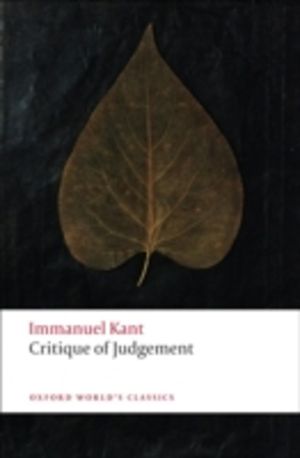 Critique of Judgement