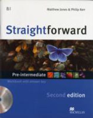 Straightforward 2nd Edition Pre-Intermediate Level Workbook with key & CD P
