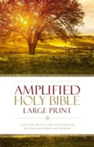 Amplified Holy Bible, Large Print, Hardcover - Captures the Full Meaning Be