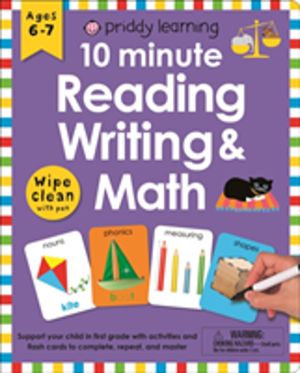 Wipe Clean Workbook: 10 Minute Reading, Writing, and Math (enclosed spiral