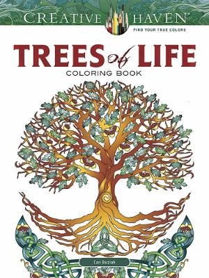 Creative haven trees of life coloring book