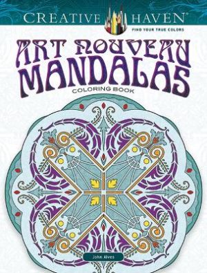 Creative haven art nouveau mandalas coloring book