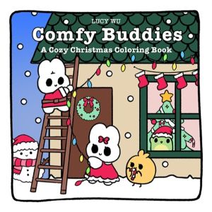 Comfy Buddies: A Cozy Christmas Coloring Book